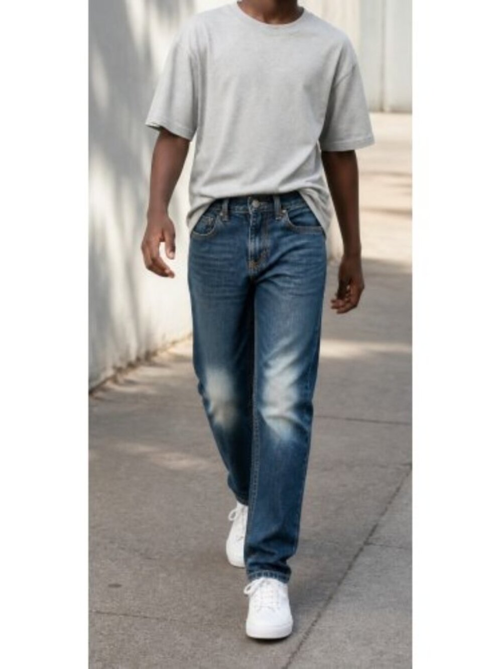 ROUTE 66 Classic Straight Leg Denim Jeans Boys Size10 Adjustable Waist